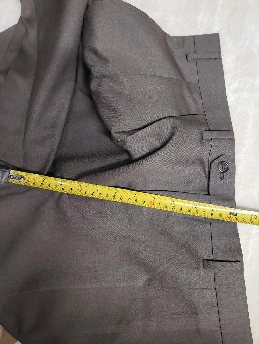 Lauren Ralph Lauren Mens Pleated Wool Dress Pants Cuffed Size 38x30 Old Money